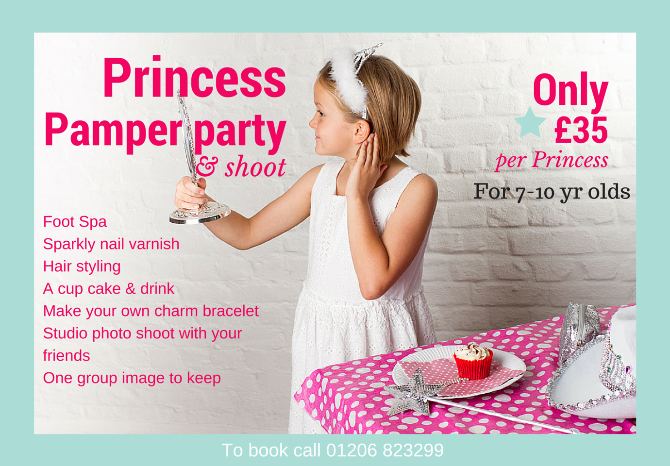 PrincessPamper party & shoot
